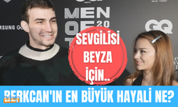 Berkcan Güven en büyük hayalini duyurdu | Sevgilisi Beyza Efe onu ödül töreninde de yalnız bırakmadı