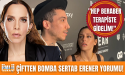 Can Bonomo ve eşi Öykü Karayel'den bomba Sertab Erener yorumu: Hep birlikte terapiste gidelim!