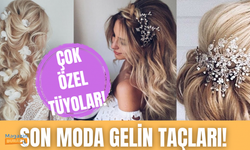 Gelin taçları nasıl hazırlanır? | Son moda modeller!