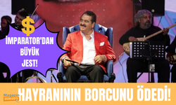 İbrahim Tatlıses hayranının kredi borcunu kapattı!