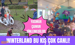 İstanbul Wınterland sevgisi yağmur çamur dinlemedi!