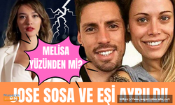 Melisa Döngel ile aşk yaşadığı iddia edilen Jose Sosa eşinden ayrıldı