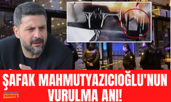 Ece Erken'in eşi Şafak Mahmutyazıcıoğlu'nun vurulma anı güvenlik kamerasına böyle yansıdı!