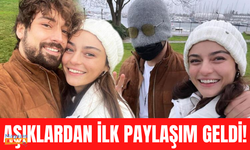 Ayça Ayşin Turan ve Alp Navruz aşkından ilk fotoğraf!