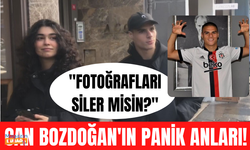 Beşiktaş'ın genç yeteneği Can Bozdoğan'ın Bebek'te panik anları! "Fotoğrafları siler misiniz?"