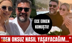 Eşi Şafak Mahmutyazıcıoğlu'nu silahlı saldırıda kaybeden Ece Erken'in ilk sözleri!