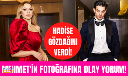 Hadise gözdağı verdi! Mehmet Dinçerler'in fotoğrafına öyle bir yorum yaptı ki!