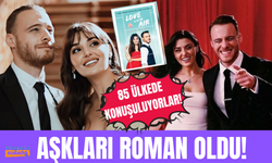 Hande Erçel ve Kerem Bürsin'in aşkı İtalya'da kitap oldu