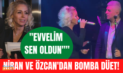 Niran Ünsal ve Özcan Deniz'den bomba düet! Özcan Deniz ve Niran Ünsal'dan "Evvelim Sen Oldun"