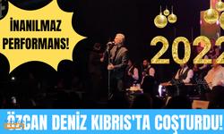 Özcan Deniz'den yeni yıl konseri! Özcan Deniz 2022'yi Kıbrıs'ta karşıladı!