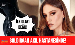 Serenay Sarıkaya'ya saldıran şahıs akıl hastanesinde!