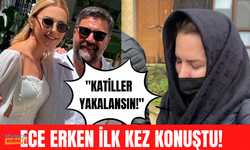 Ece Erken eşi Şafak Mahmutyazıcıoğlu'nun katillerine isyan etti! Ece Erken gözyaşlarına boğuldu!