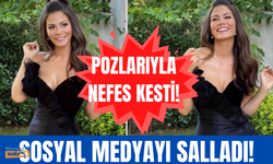 Demet Özdemir mini elbisesiyle olay oldu!