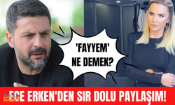 Ece Erken'den tuhaf paylaşım! Ne demek istedi?