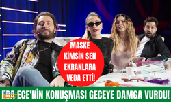 Maske Kimsin Sen jürisi Eda Ece'nin veda konuşması olay oldu!