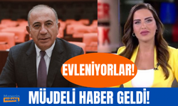 Milletvekili Gürsel Tekin ve haber spikeri Mehtap Özkan'ın mutlu günü!