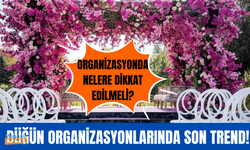 Öne çıkan organizasyon temaları! | En moda düğün konsepti nedir?