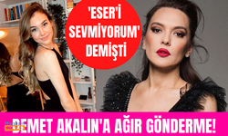 Berfu Yenenler'den Demet Akalın'a ağır gönderme!