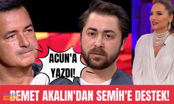 Demet Akalın'dan Semih Öztürk'e destek!