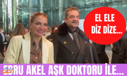 Ebru Akel aşk doktoru Melih Gündüz ile ilk kez görüntülendi!