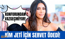 Kim Kardashian özel jeti için milyonları döktü! Sınırları zorladı!