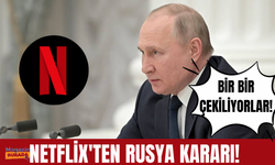 Netflix'ten Rusya'ya ambargo!