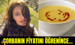 Nurgül Yeşilçay çorbanın fiyatını öğrenince isyan etti!