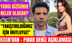 Kaan Urgancıoğlu Pınar Deniz ile yakıştırılmasını nasıl değerlendirdi? Yargı dizisi için ne dedi?