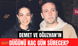 Demet Özdemir ile Oğuzhan Koç'un düğünü kaç gün sürecek? İlk açıklama geldi