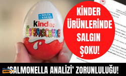 Kinder ürünlerine ‘Salmonella analizi’ zorunluluğu!