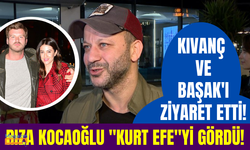 Rıza Kocaoğlu baba olan Kıvanç Tatlıtuğ'u hastanede ziyaret etti! Kurt Efe hakkında bilgi verdi!