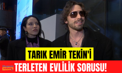 Tarık Emir Tekin kız arkadaşı ile el ele görüntülendi! Tarık Emir Tekin'i terleten evlilik sorusu!