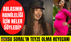 Bensu Soral'ın teyzelik heyecanı! Ablası Hande Soral'ın hamileliği için neler söyledi?