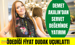 Demet Akalın'dan Yalıkavak'ta server değerinde yatırım!