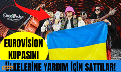 Eurovision yarışmasının şampiyonu Kalush Orkestra grubu, kupalarını ülkeleri için 900 bin dolara sattı