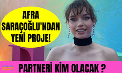 Mert Yazıcıoğlu'nun sevgilisi oyuncu Afra Saraçoğlu'nun yeni projesindeki partneri kim olacak ?