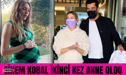 Sinem Kobal ikinci kez anne oldu