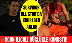 Survivor All Star'da kahreden anlar! Acun Ilıcalı güçlükle konuşabildi