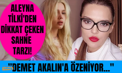 Aleyna Tilki'den dikkat çeken sahne tarzı... Demet Akalın'a özendi