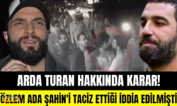 Arda Turan hakkında karar! Şarkıcı Berkay'ın eşi Özlem Ada Şahin'i taciz ettiği iddia edilmişti...