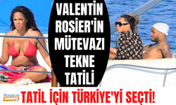 Beşiktaşlı futbolcu Valentin Rosier tatil için Türkiye'yi seçti! Rosier'in mütevazi tekne tatili!