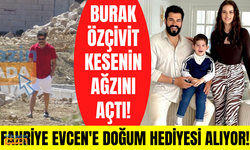 Burak Özçivit'ten eşi Fahriye Evcen'e doğum hediyesi!