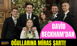 David Beckham'dan oğullarına miras şartı! Kadına şiddet uygulamamaları için belge imzalattı