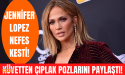 Dünyaca ünlü şarkıcı Jennifer Lopez, küvetteki pozlarını paylaştı