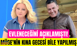 Evlilik kararı alan Müge Anlı, geçtiğimiz hafta kına gecesi yapmış