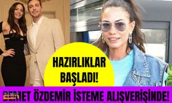 Gelin hanım isteme alışverişinde! Demet Özdemir ailesi için AVM'de