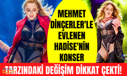 Mehmet Dinçerler'le evlenen Hadise'nin konser tazındaki değişim dikkat çekti!