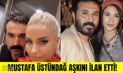 Oyuncu Mustafa Üstündağ yeni bir aşka yelken açtı! Mustafa Üstündağ'ın sevgilisi Seda Torular ile mutluluk pozu!