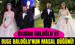 Sosyeteyi bir araya getiren düğün! Osman Baloğlu ve Buse Baloğlu dünyevine girdi!