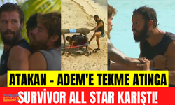 Survivor All Star'da ortalık karışıyor! Adem, kendisinden tekme atan Atakan'la birbirine giriyor